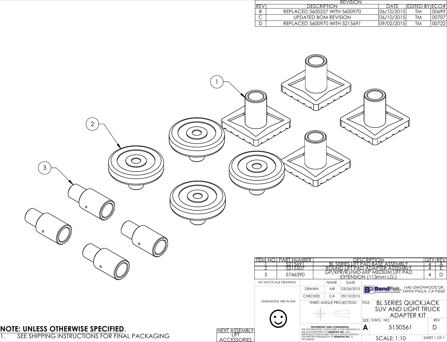 Page 5 of 5 - BL-7000SLX-Quick Jack-Portable-Garage-Lift-Package-Contents