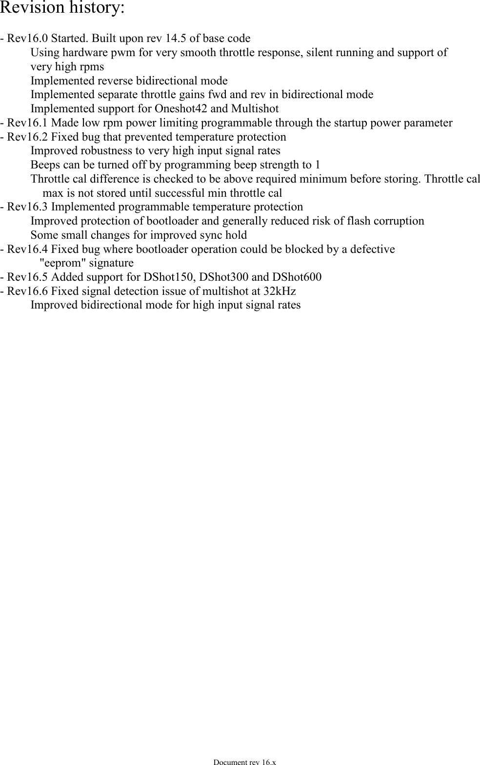 Page 10 of 10 - BLHeli_S Manual SiLabs Rev16.x BLHeli S Si Labs