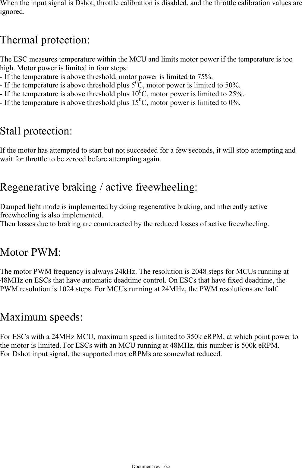Page 7 of 10 - BLHeli_S Manual SiLabs Rev16.x BLHeli S Si Labs