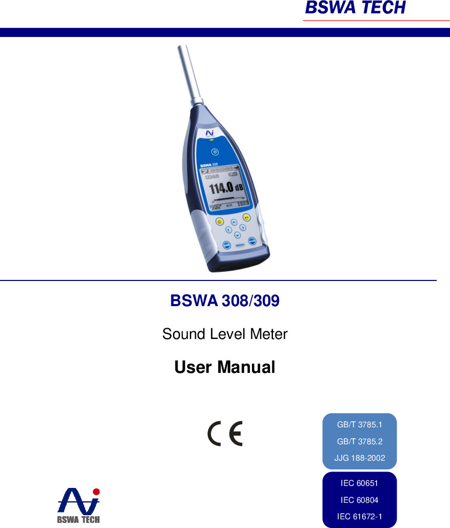 BSWA308 309 User Manual 3v3