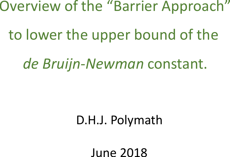 Page 1 of 11 - Barrier Approach Visual Guide