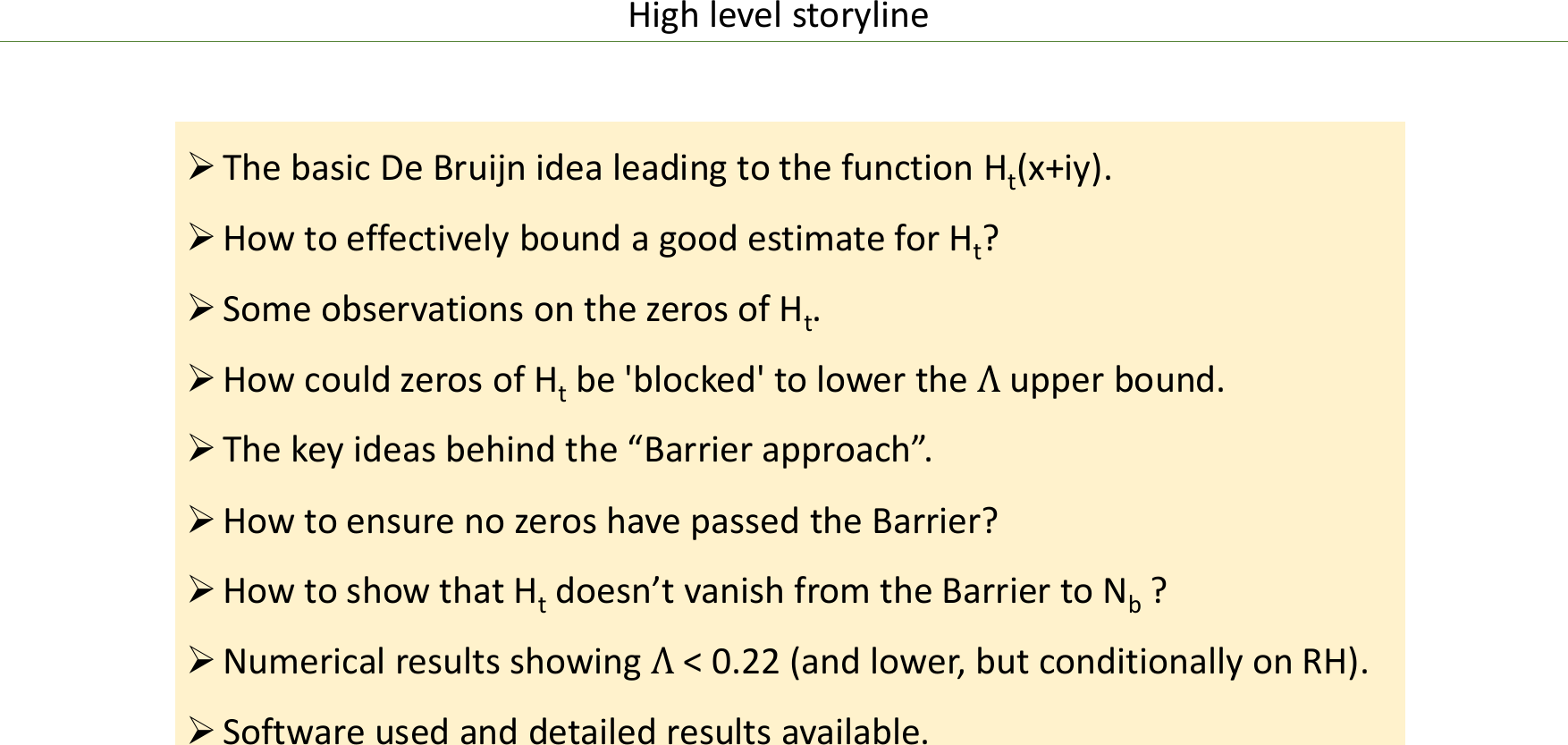 Page 2 of 11 - Barrier Approach Visual Guide