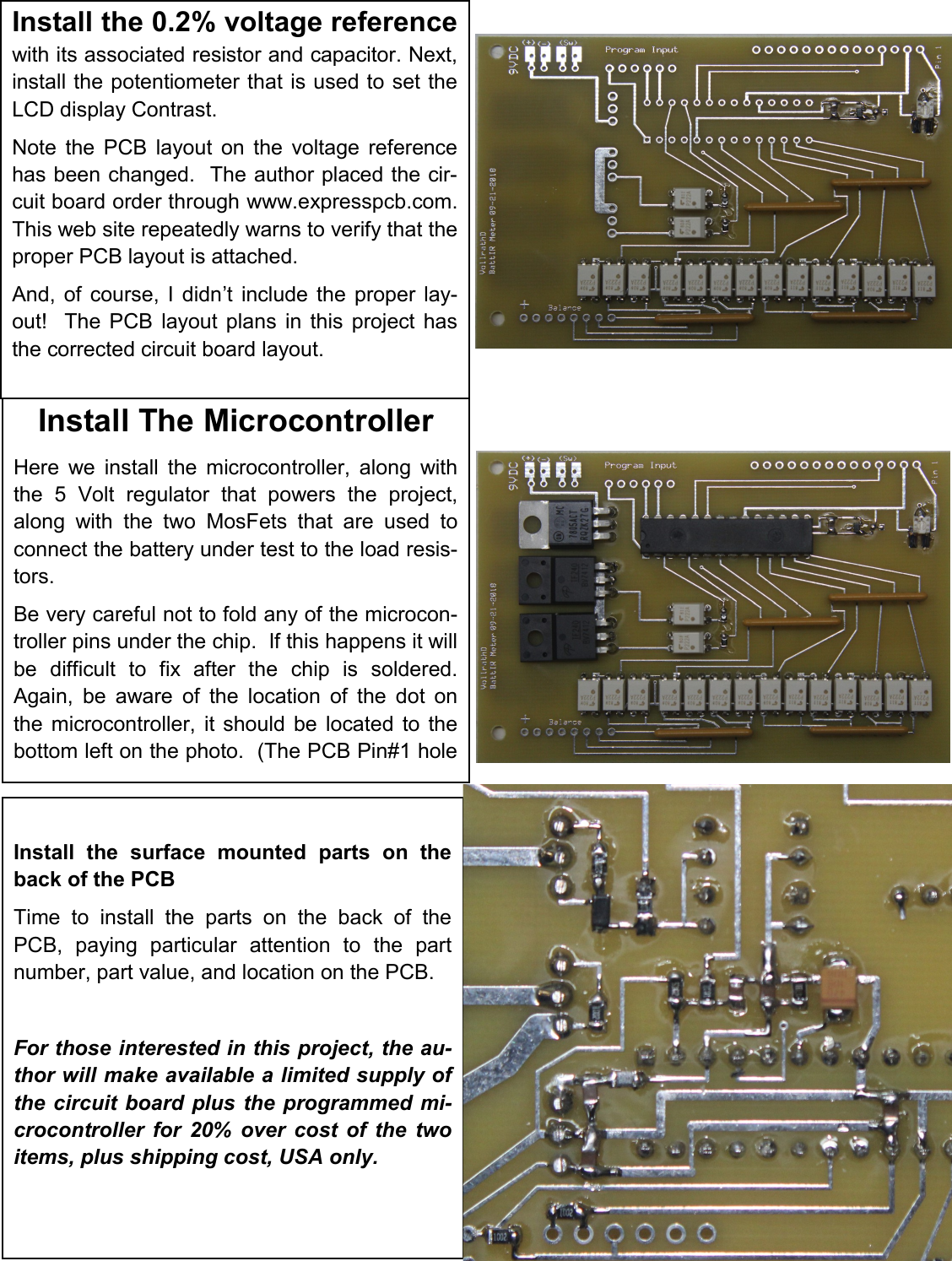 Page 3 of 6 - Batt IR Meter Assembly Instructions