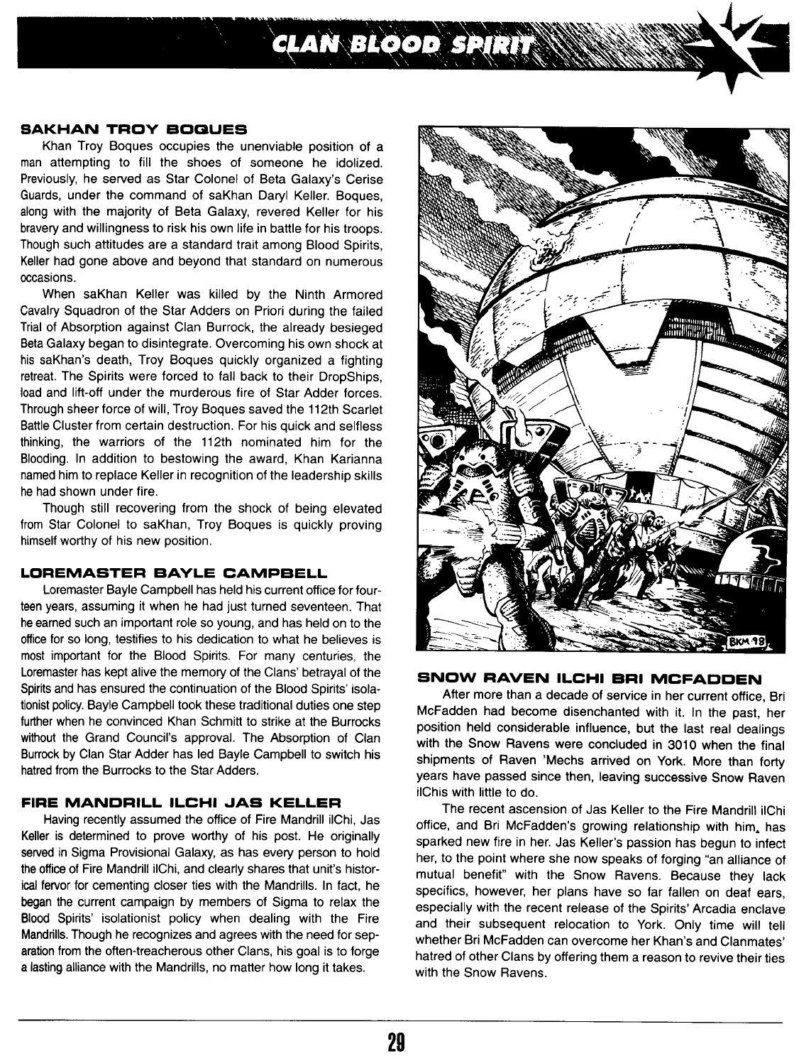 Battle Tech 1706 Field Manual, Crusader Clans