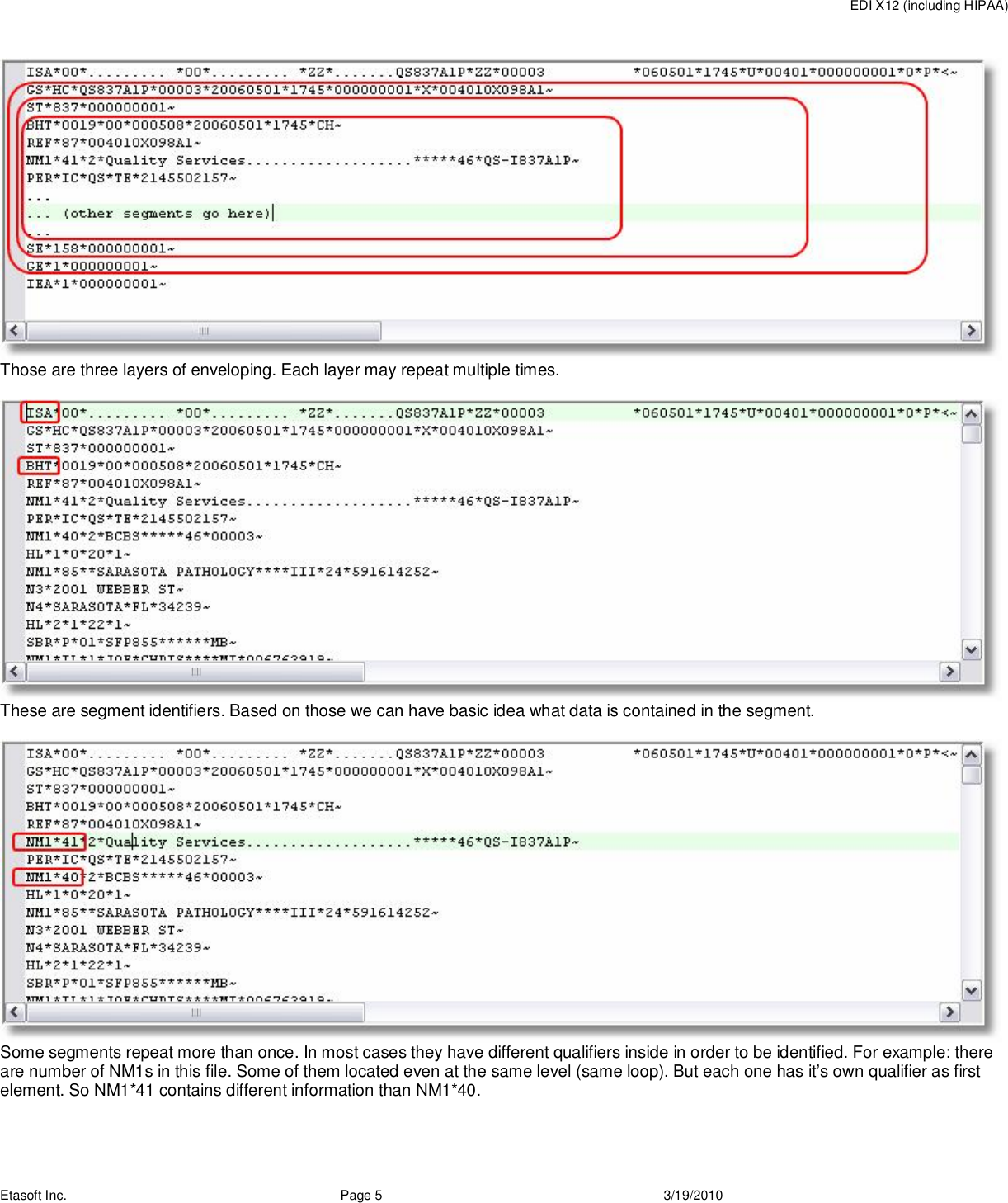 Page 5 of 11 - Beginners Guide To EDI X12 (including HIPAA)