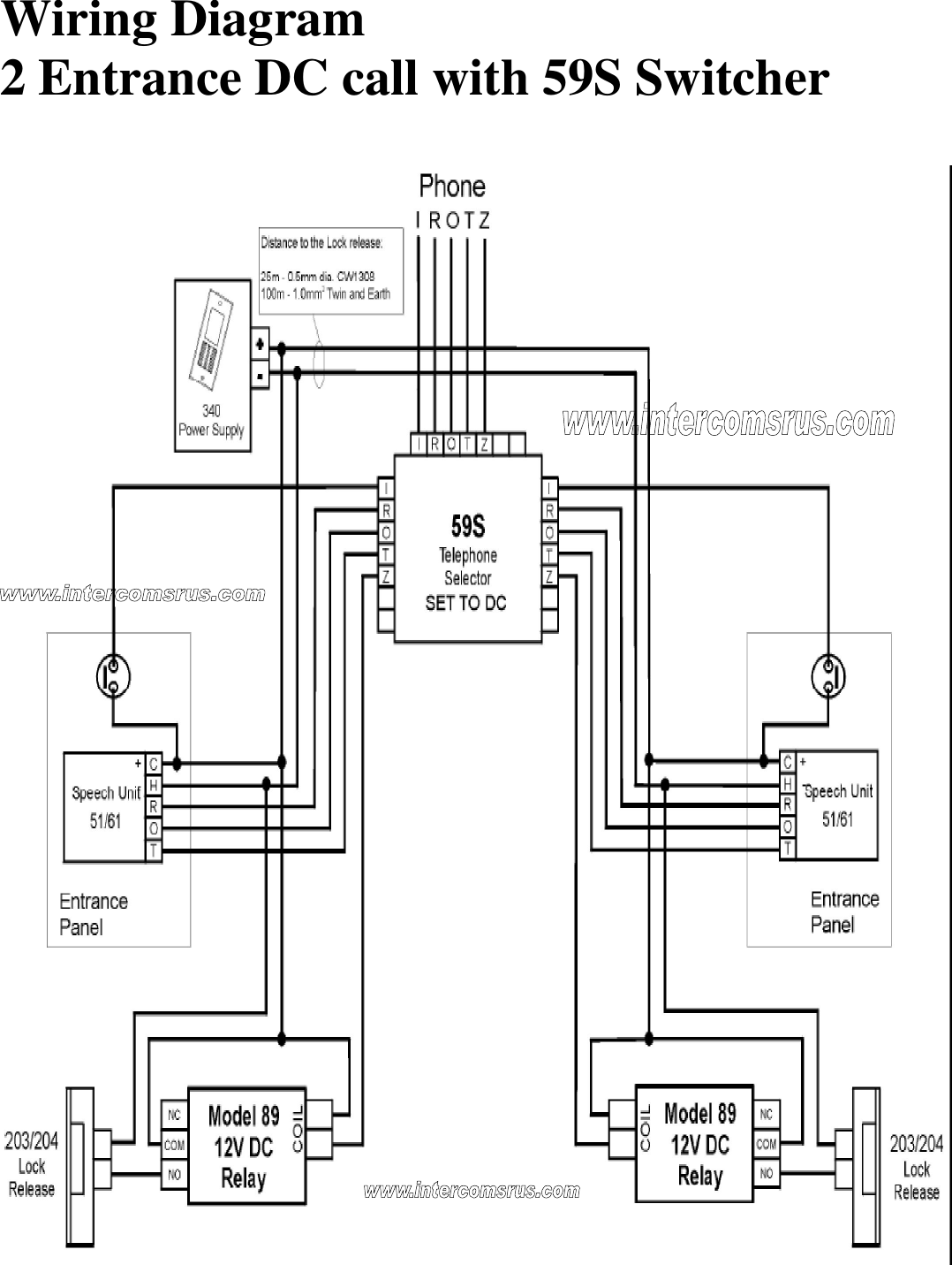 Page 4 of 5 - Bell System _BSTL_ BS-LX Intercom Handset Data Sheet BSTL