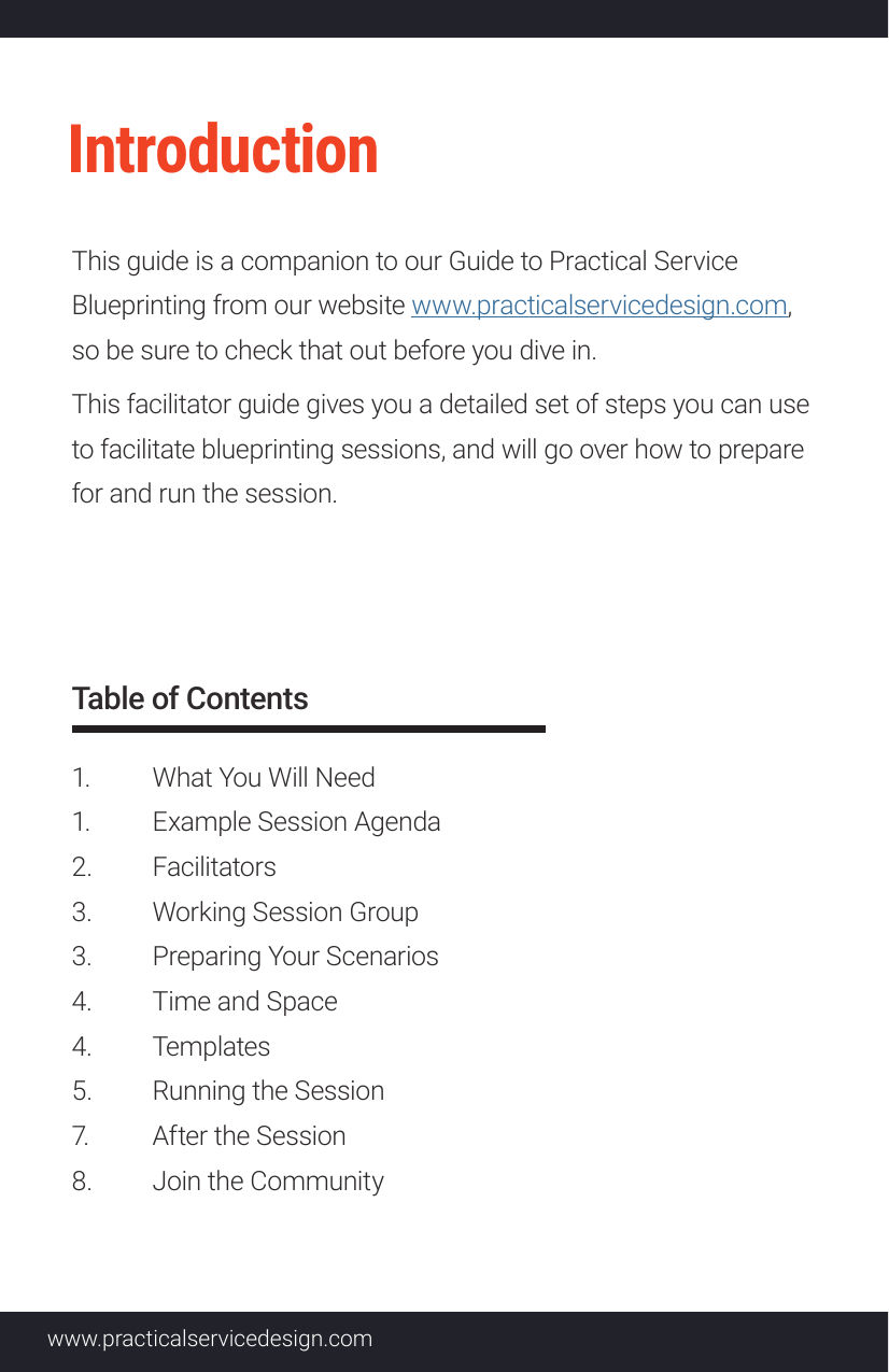 Page 3 of 12 - Blueprinting Facilitator Guide