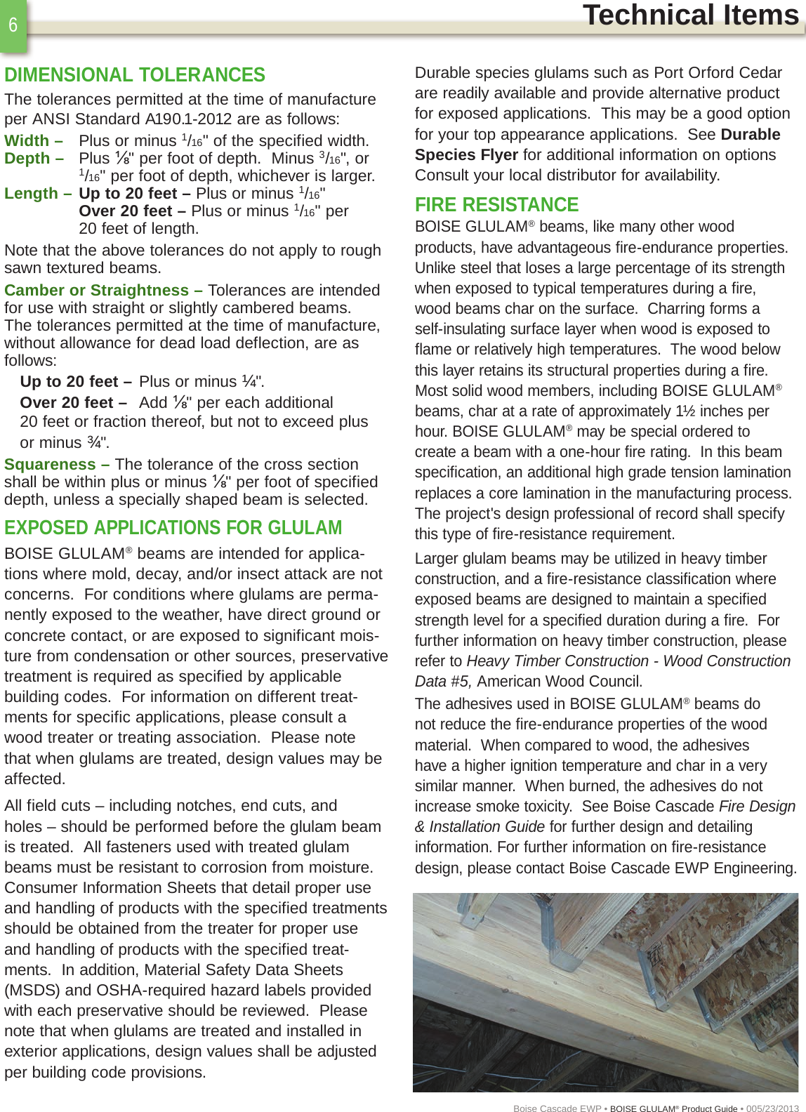 Page 6 of 12 - Boise Glulam Product Guide