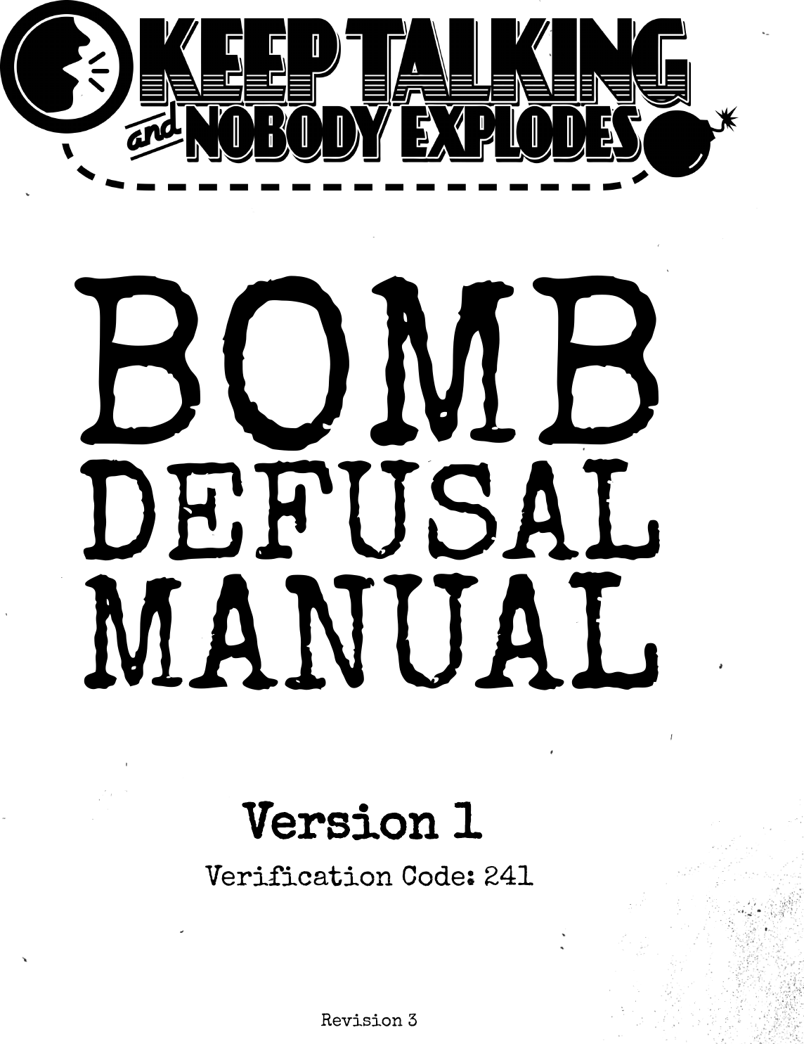 Bomb Defusal Manual 1