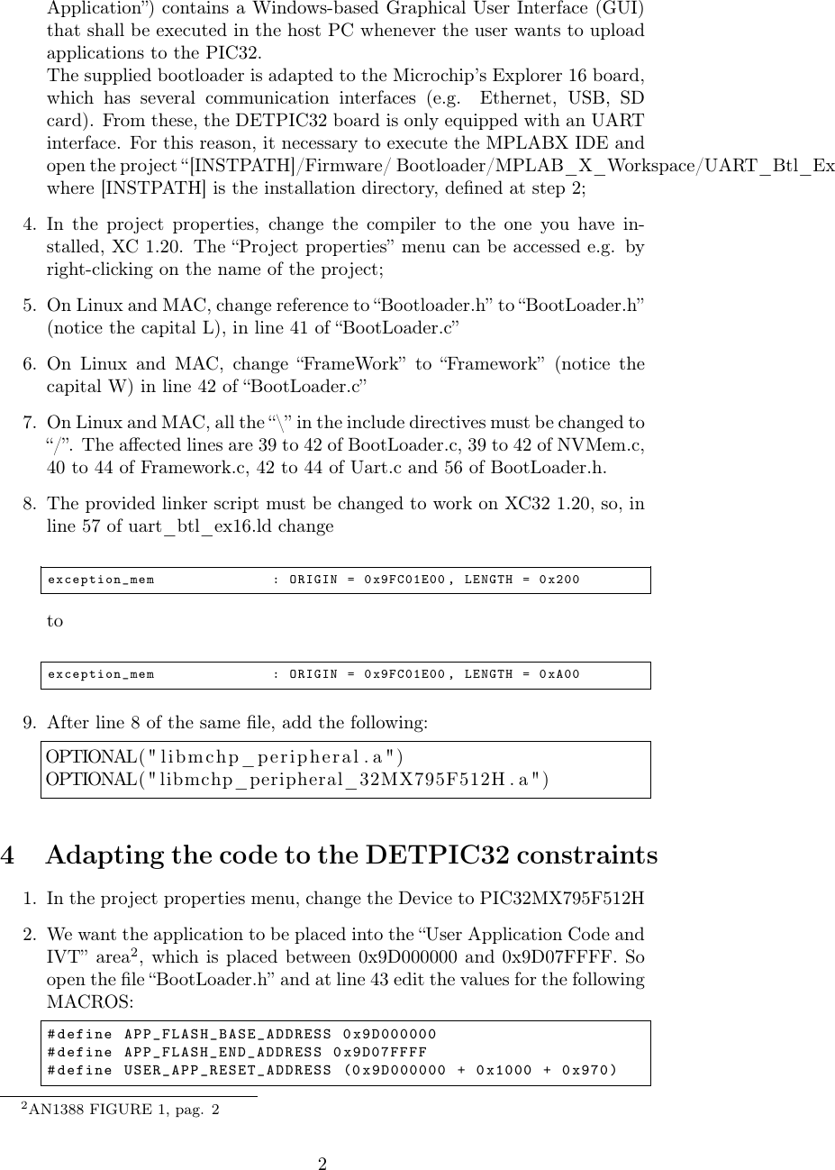 Page 2 of 5 - How To Build A Simple Serial Bootloader For PIC32 GUIDE R1.1
