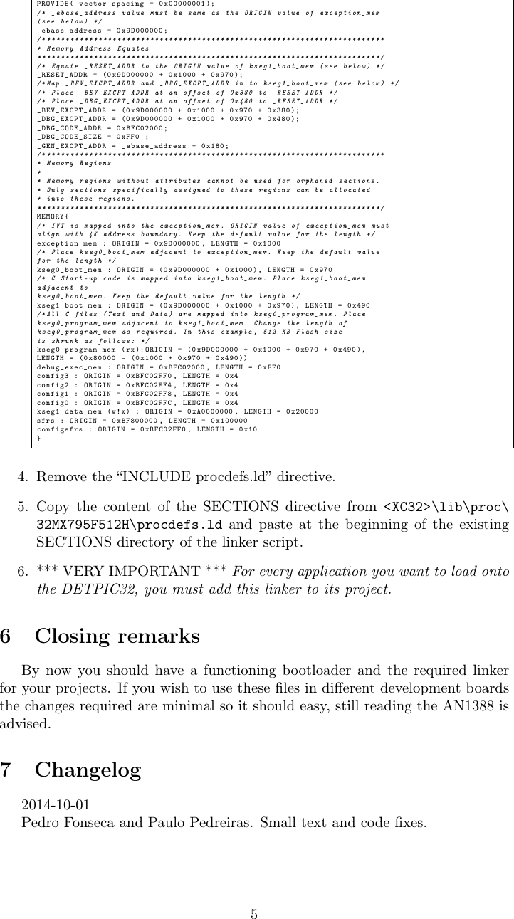Page 5 of 5 - How To Build A Simple Serial Bootloader For PIC32 GUIDE R1.1