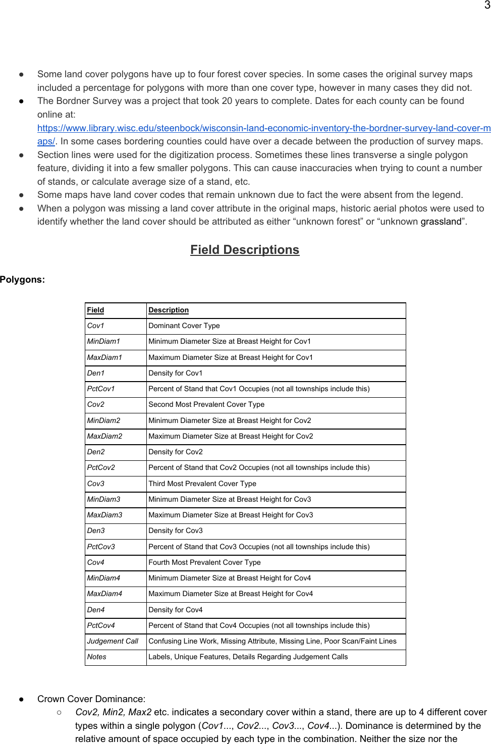 Page 3 of 11 - Bordner Survey User Guide