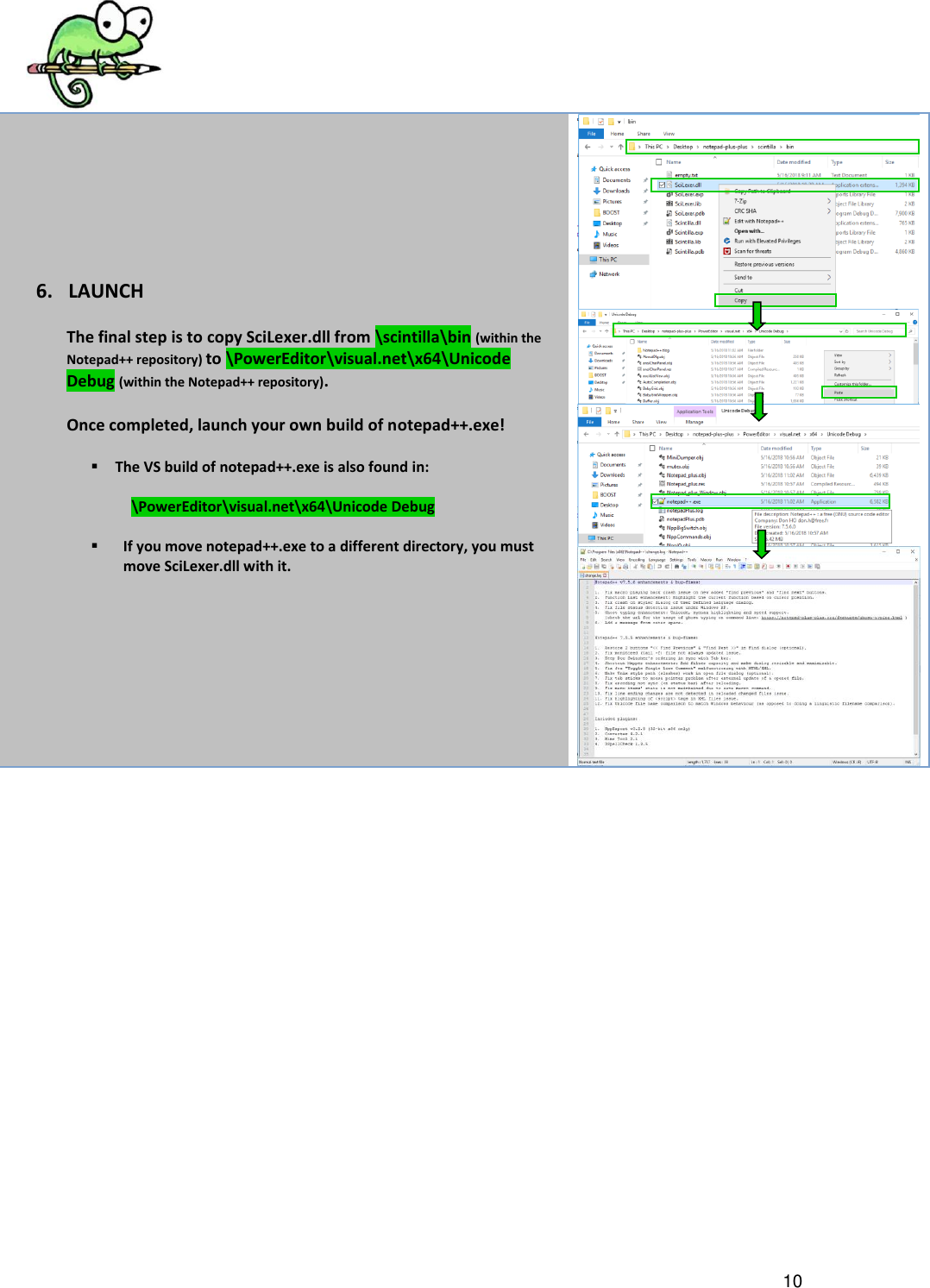 Page 10 of 10 - Building Notepad++ From Source - A Beginners Guide OPTION B