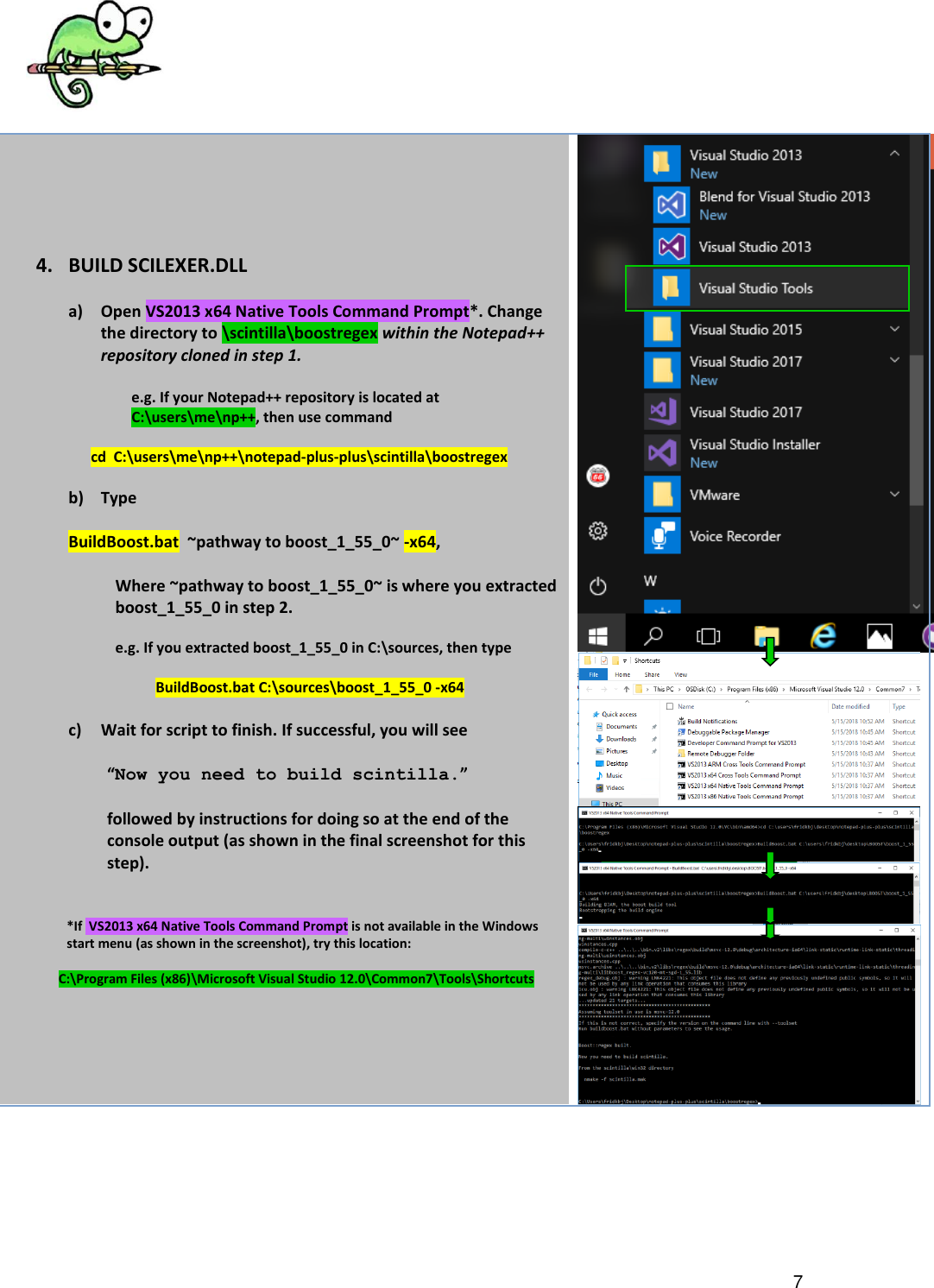 Page 7 of 10 - Building Notepad++ From Source - A Beginners Guide OPTION B