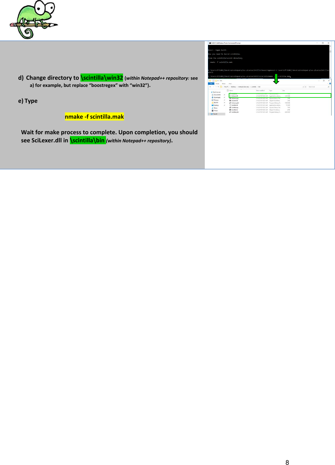 Page 8 of 10 - Building Notepad++ From Source - A Beginners Guide OPTION B