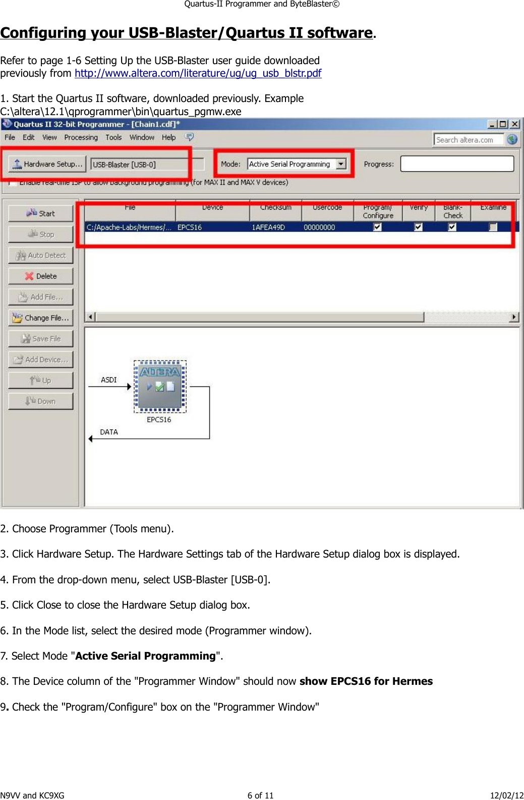 Page 6 of 11 - Byte Blaster-Instructions