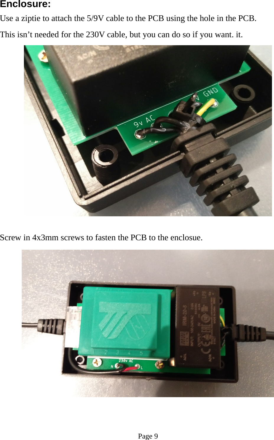 Page 9 of 10 - C64-PSU DIY Kit Guide