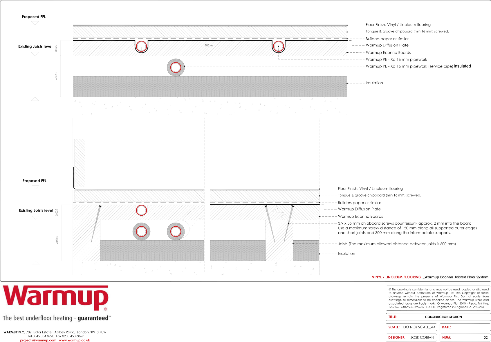 Page 1 of 1 - W CAD-Section-Econna-Vinyl-Linoleum-Flooring