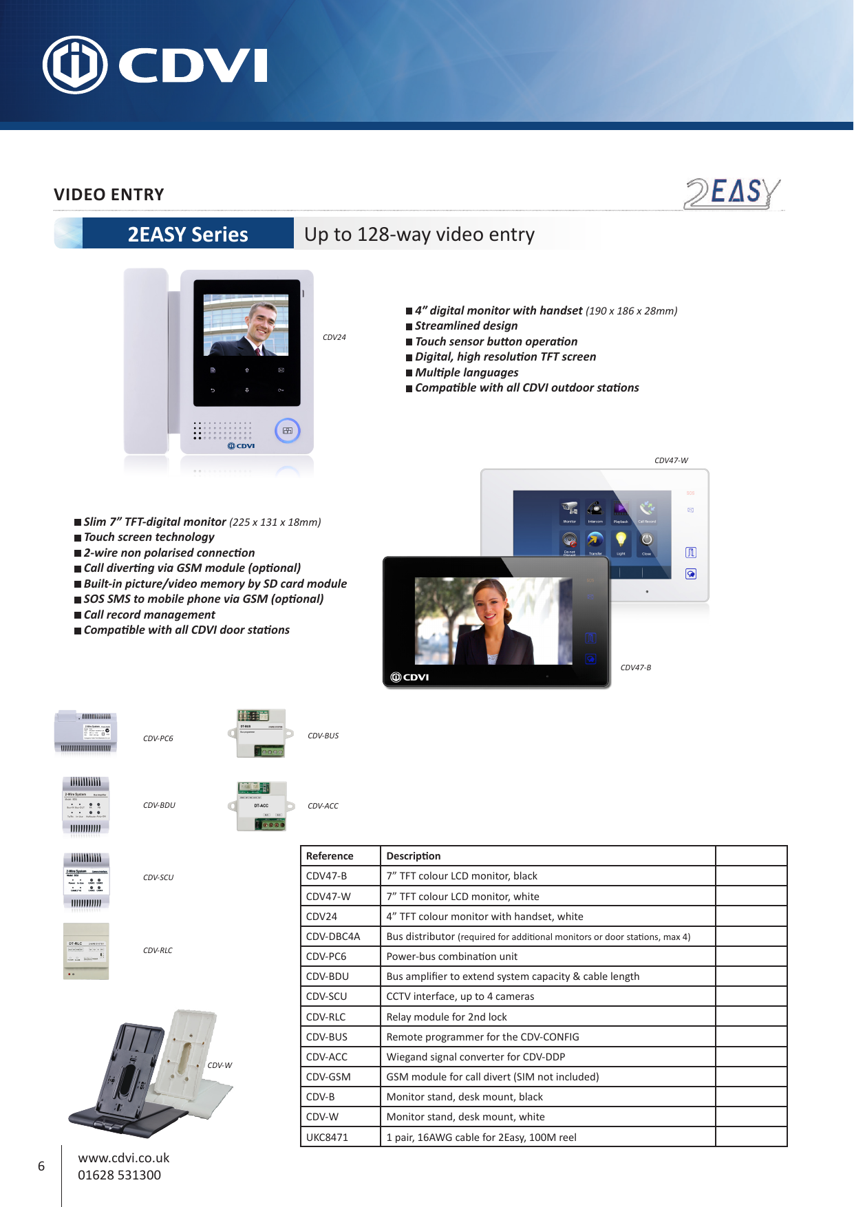 Page 6 of 12 - CDVI - Brochure 2016