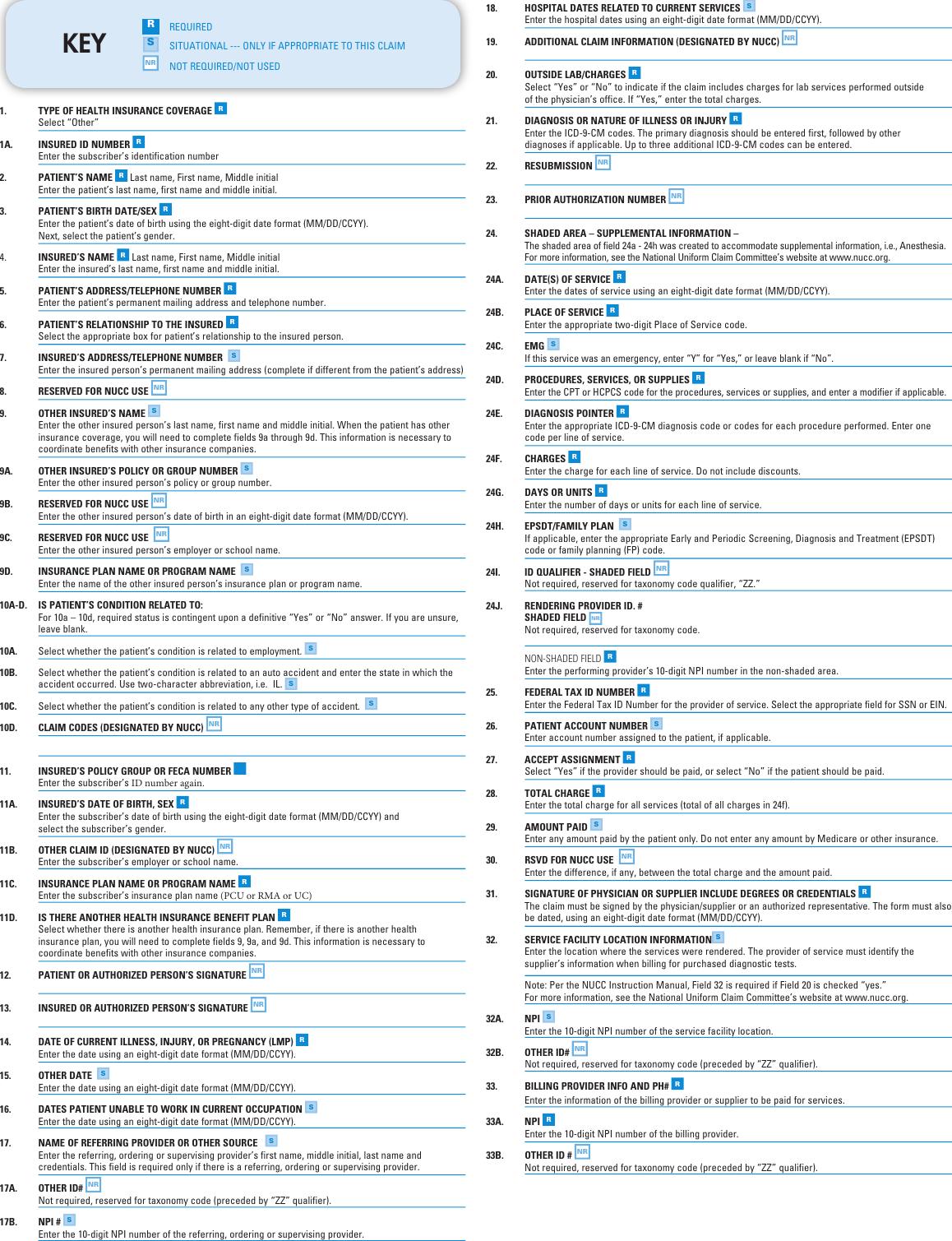 Page 2 of 3 - CMS 1500 Billing Guide