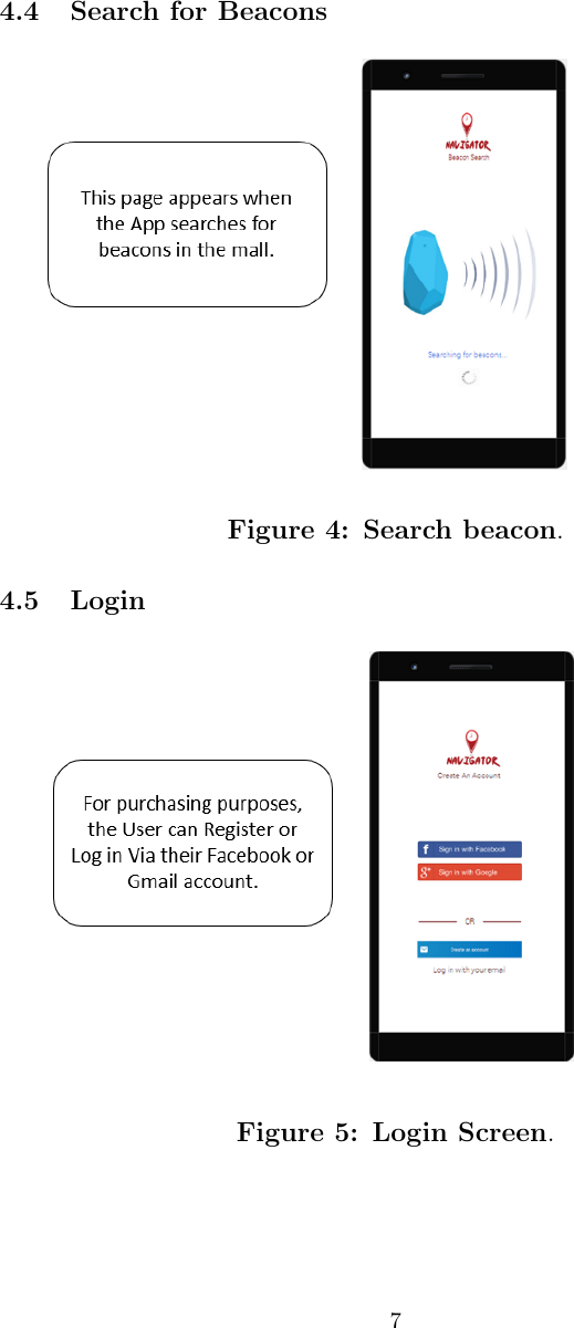 Page 7 of 8 - COS 301  User Manual Indoor Mall Navigation