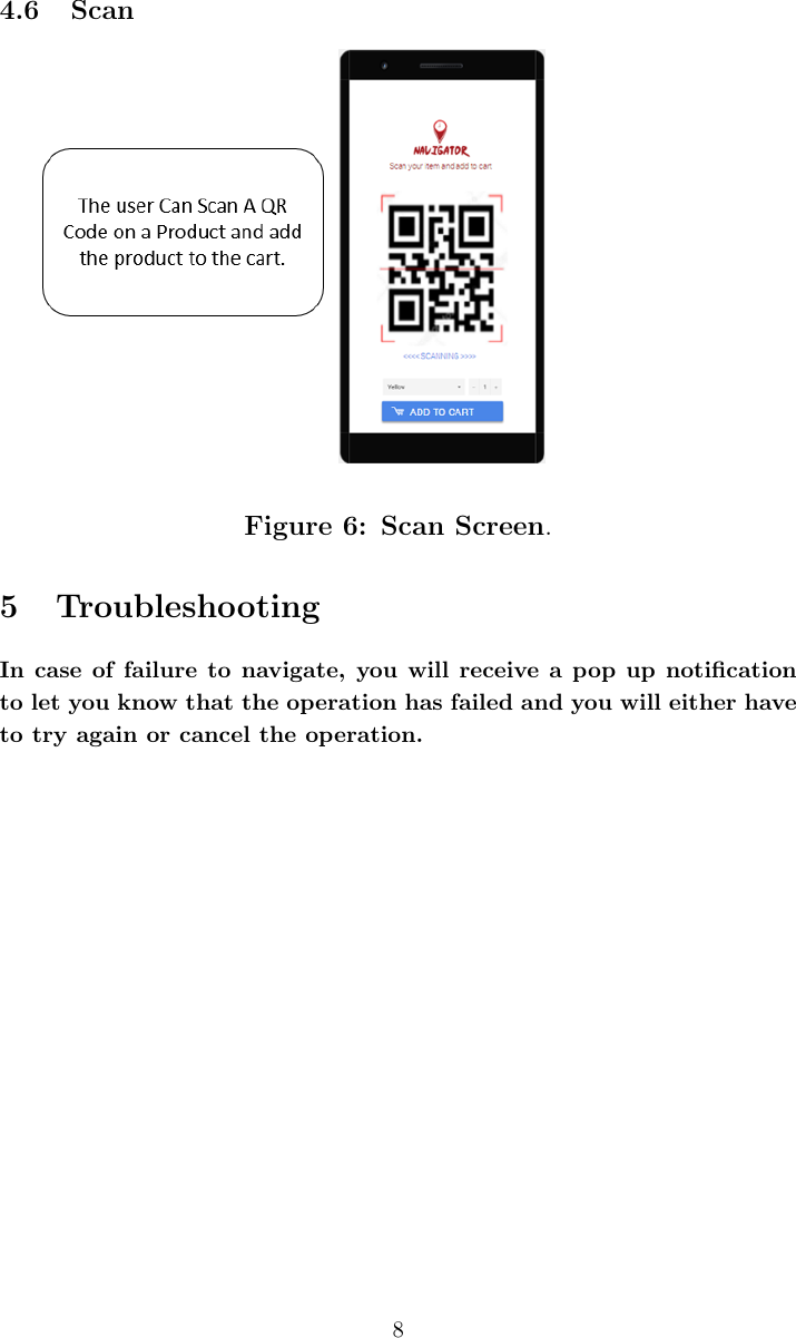 Page 8 of 8 - COS 301  User Manual Indoor Mall Navigation