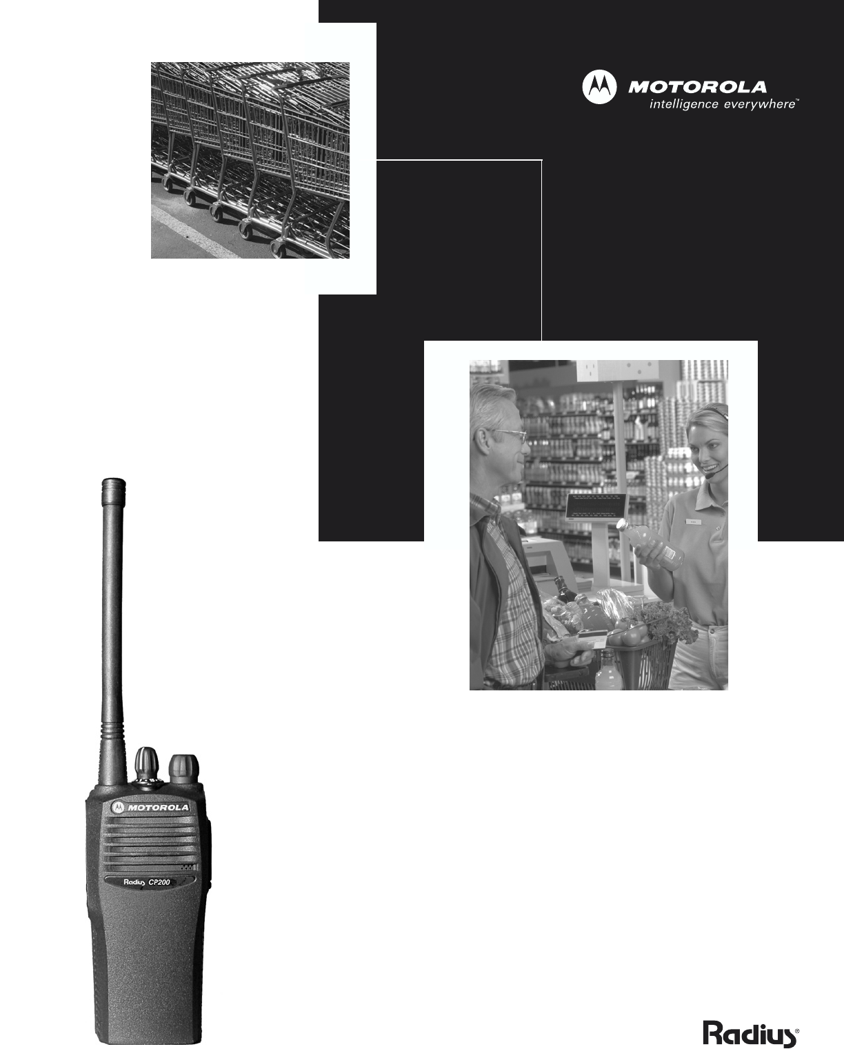 Motorola Radius Cp150 Two Way Radio Model AAH50KCC9AA1AN for sale online 