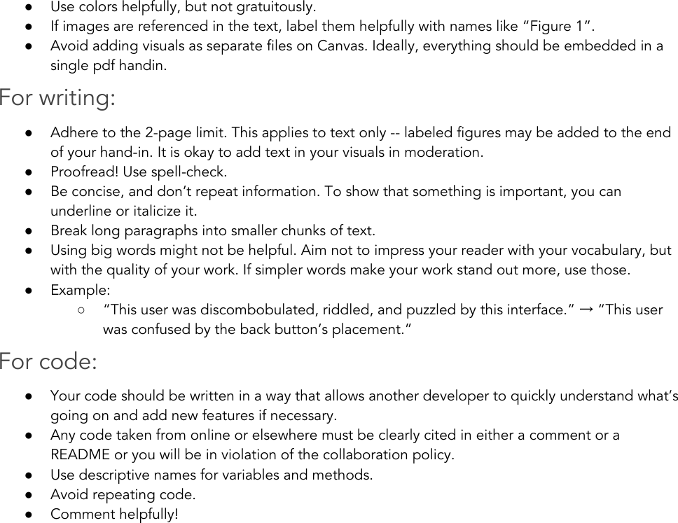 Page 2 of 2 - CS1300Style Guide