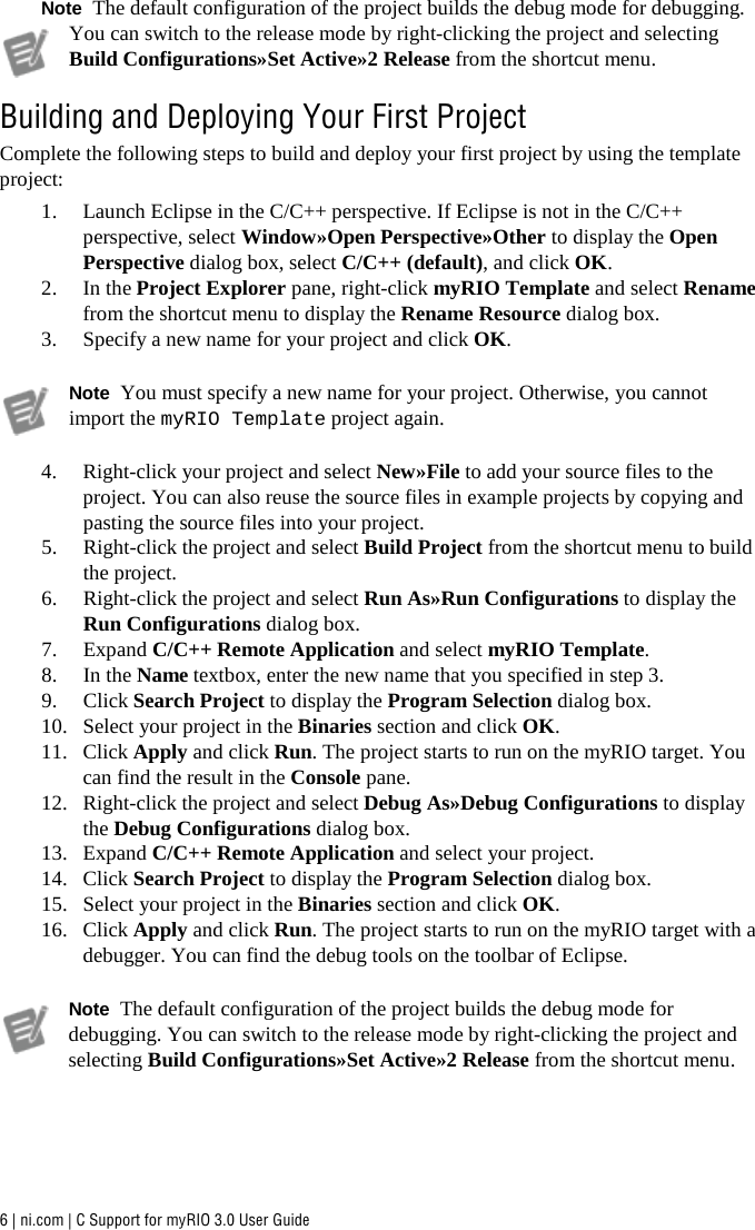 Page 6 of 10 - C Support For My RIO User Guide