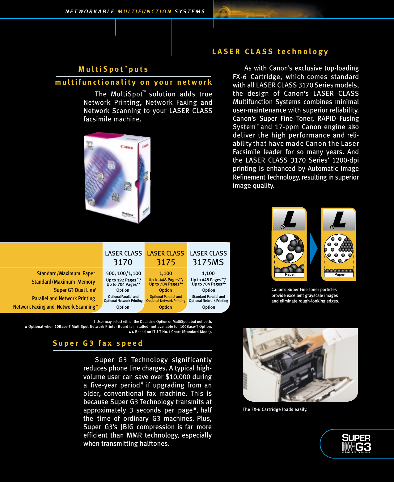 Page 3 of 6 - Canon-Super-G3-Laser-Class-3170-Specs