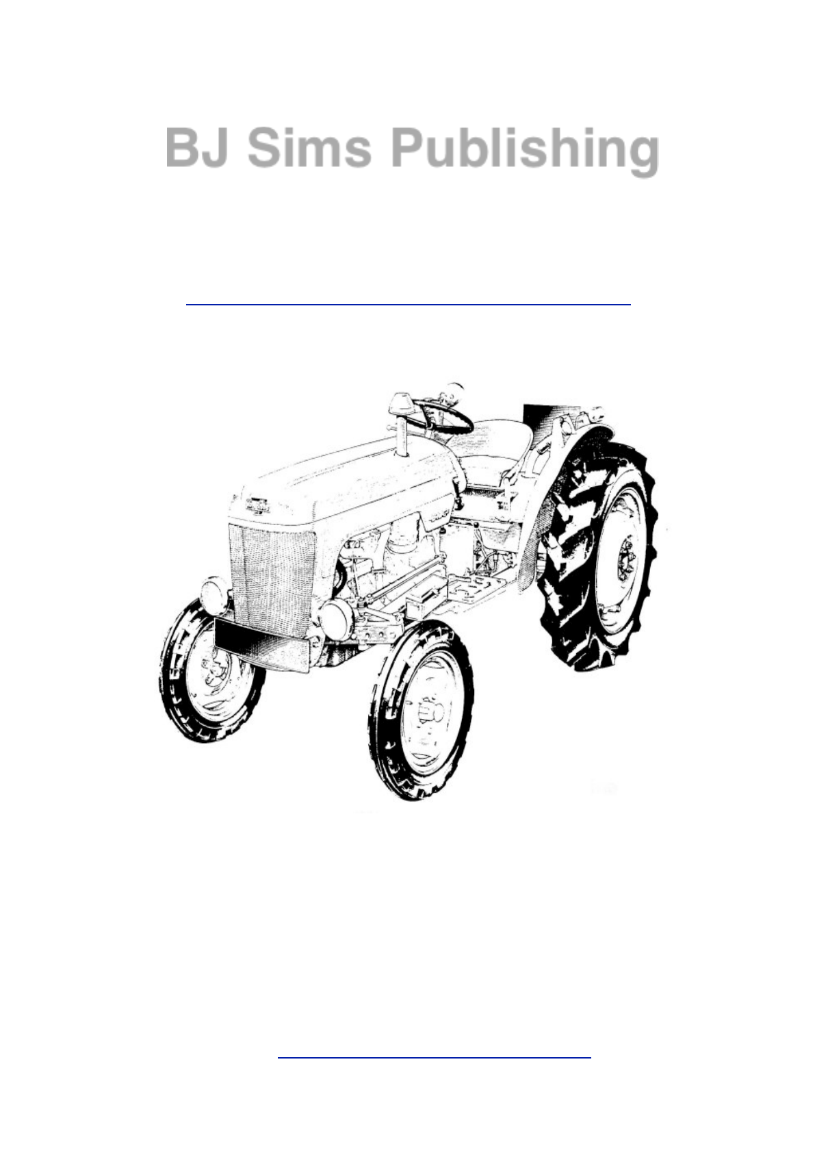 County Crawler Tractor Instruction Maintenance Manual 