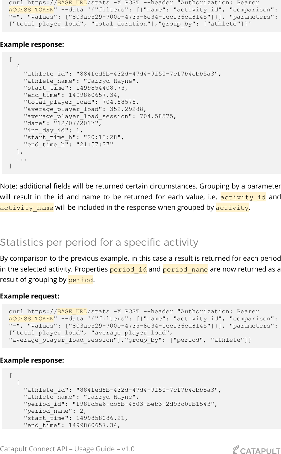 Page 10 of 11 - Catapult Connect API - Usage Guide