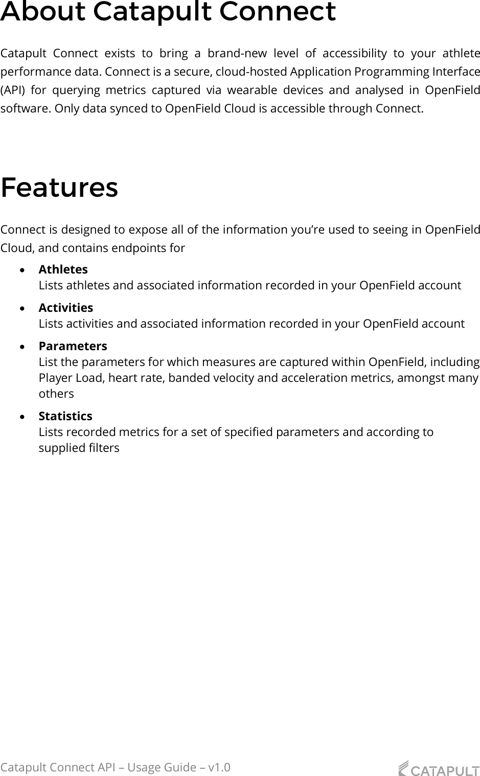 Page 3 of 11 - Catapult Connect API - Usage Guide