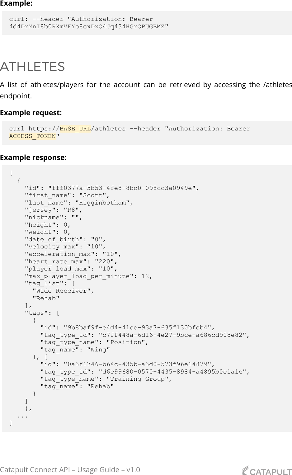 Page 6 of 11 - Catapult Connect API - Usage Guide