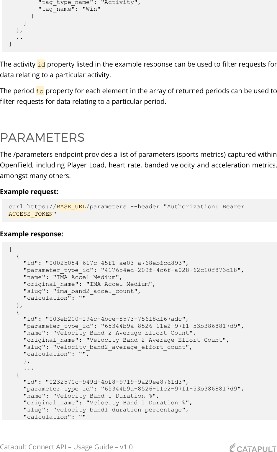 Page 8 of 11 - Catapult Connect API - Usage Guide
