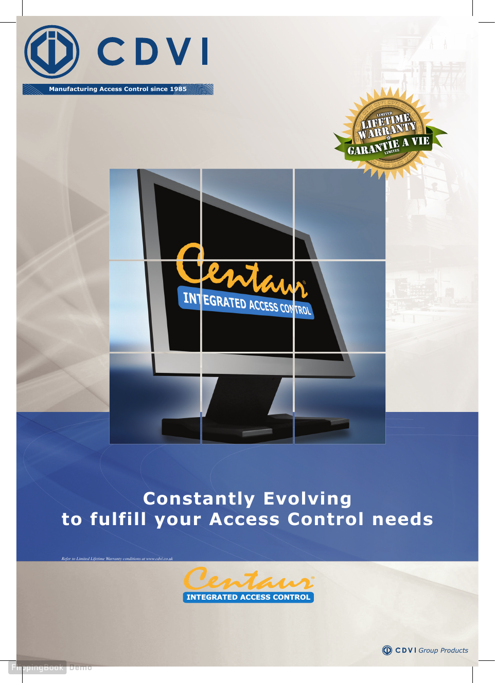 Page 1 of 8 - Centaur Integrated Access Control
