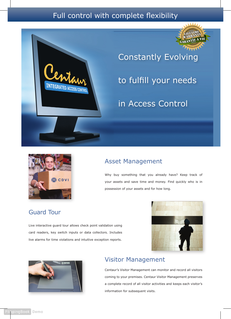 Page 5 of 8 - Centaur Integrated Access Control