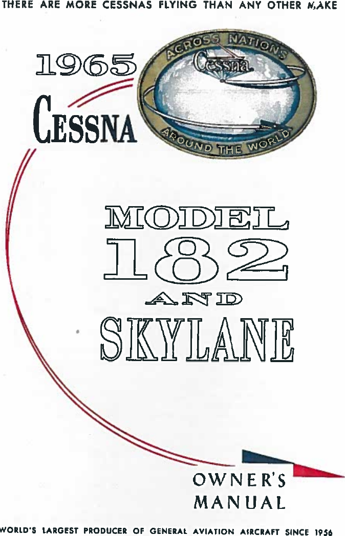 CESSNA 182 OWNERS MANUAL PDF visual data 4