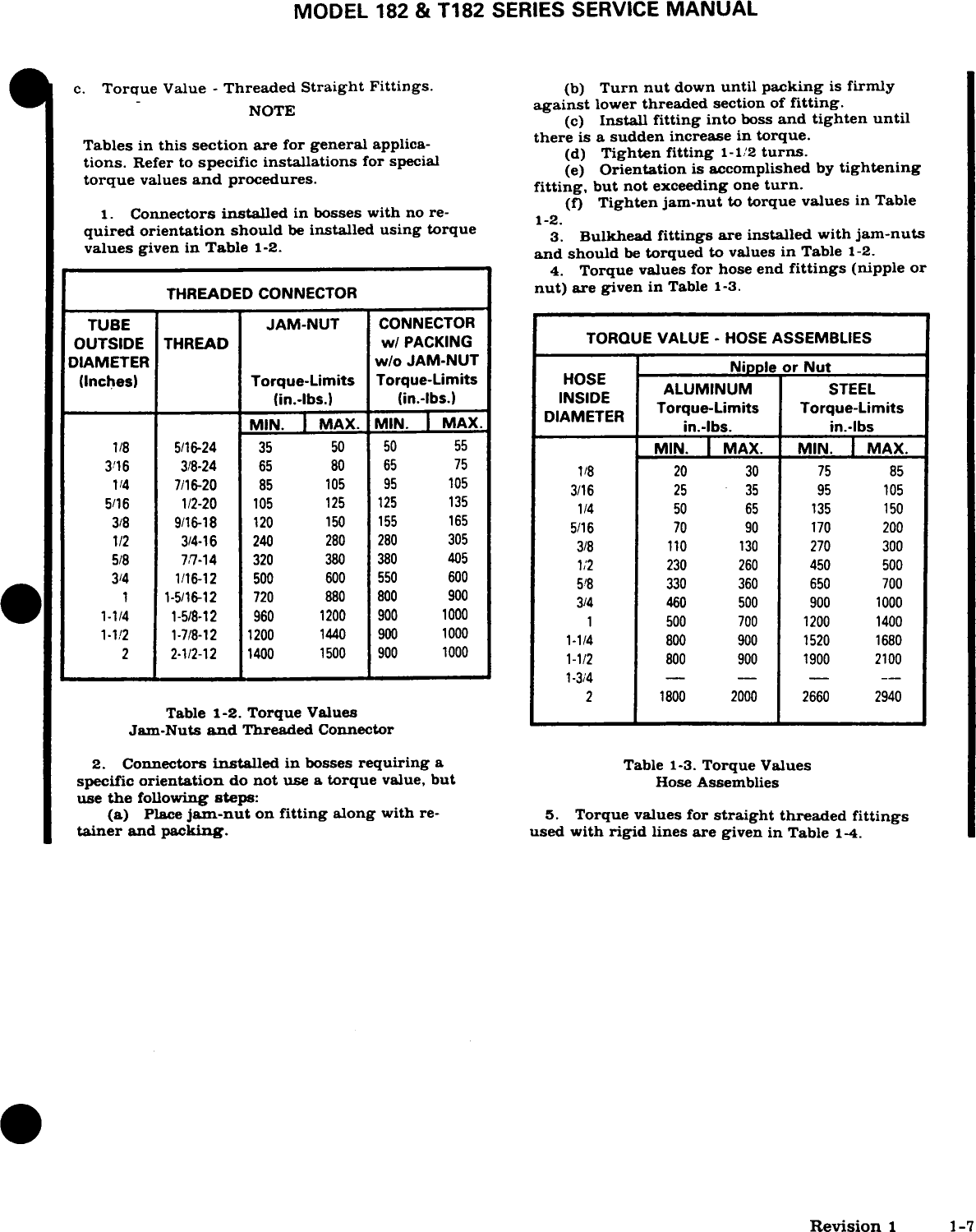 Ac 43 13 Torque Chart