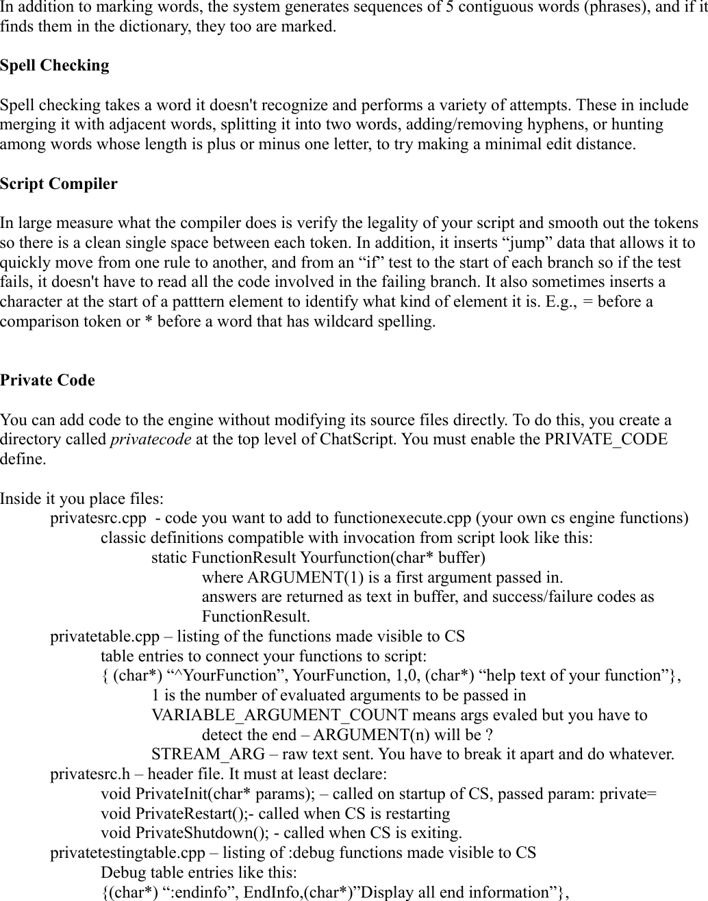 Page 4 of 5 - Chat Script Engine And Private Code Manual