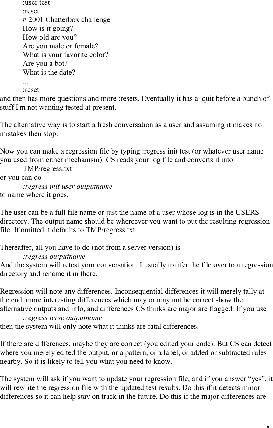 Izing A Bot Chat Script Manual