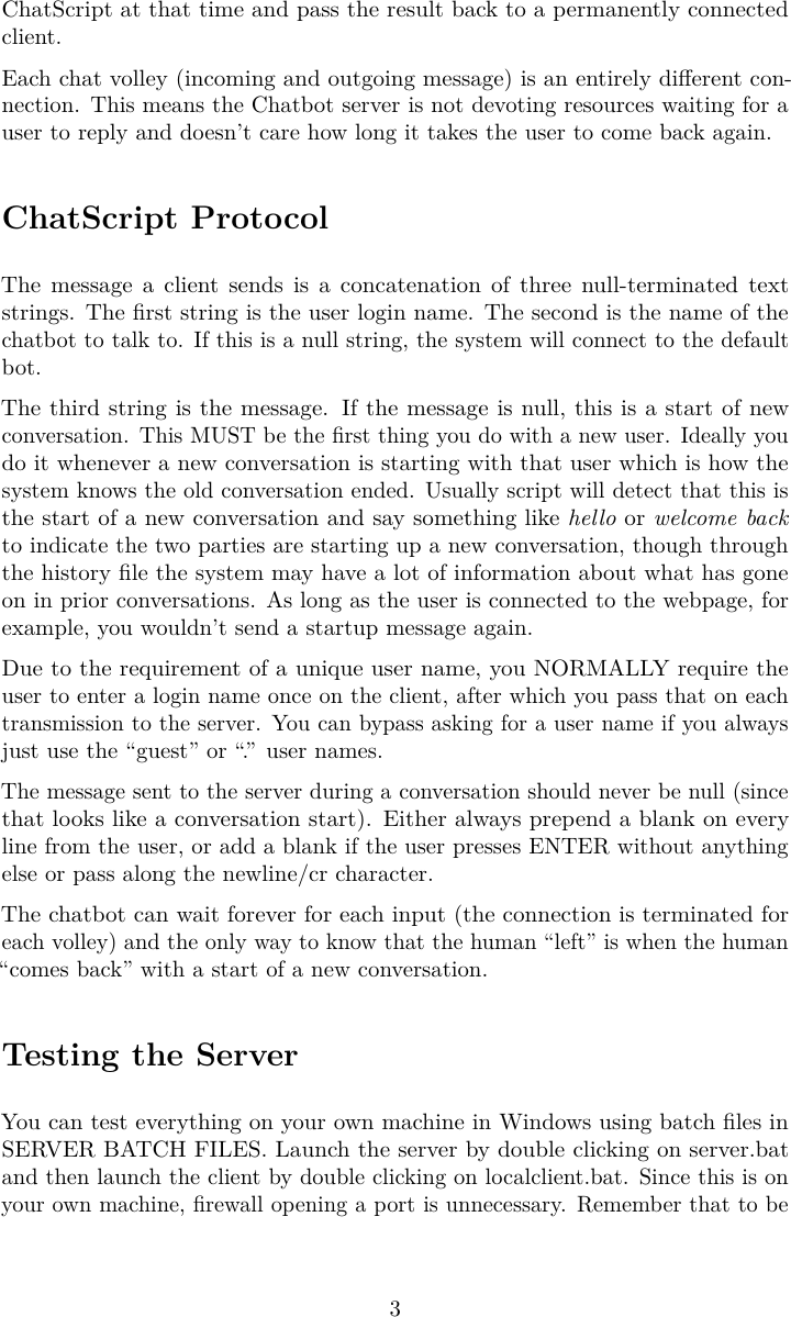 Page 3 of 11 - Chat Script-Client Server-Manual