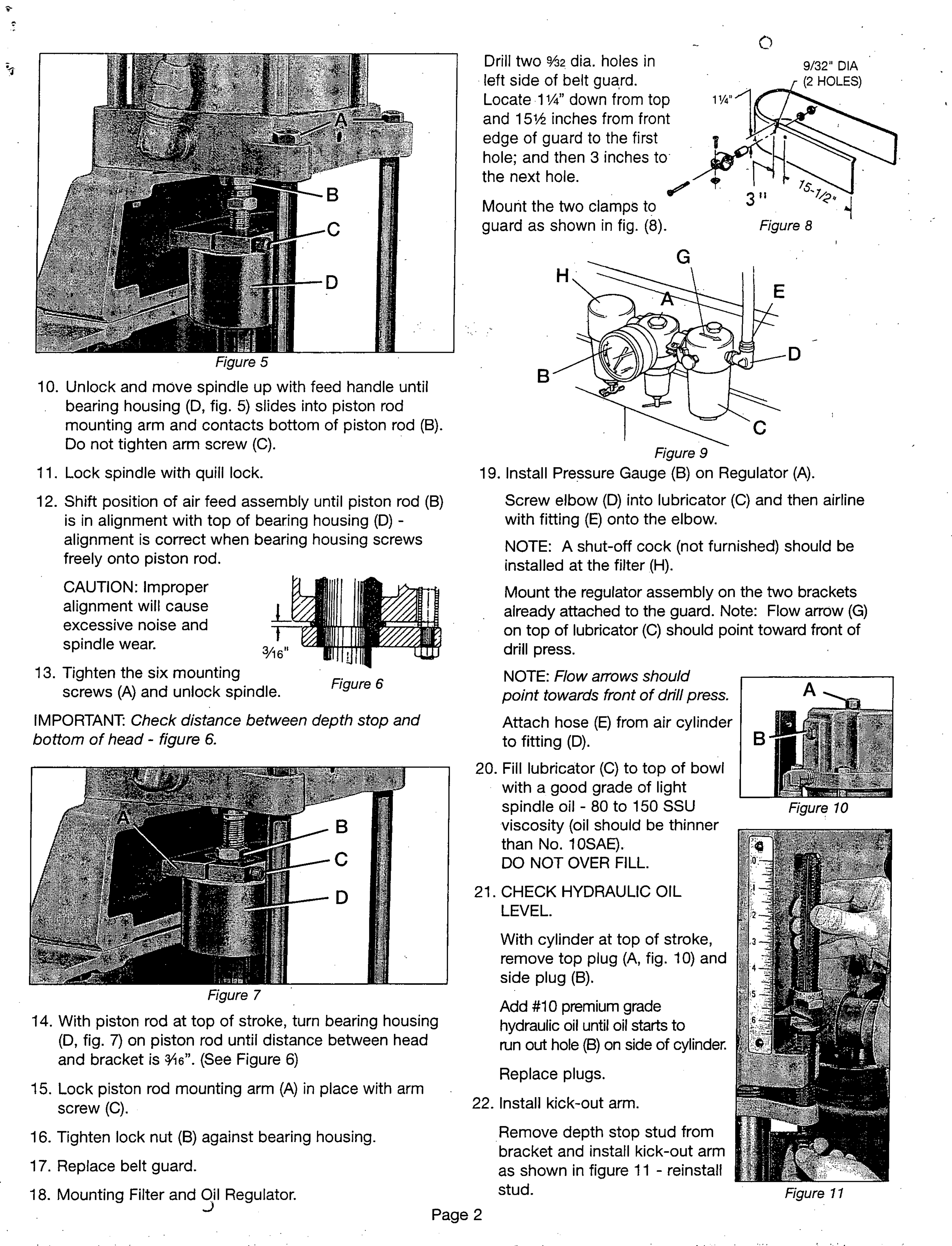 Page 2 of 9 - Clausing-2217-Drill-Press-Manual