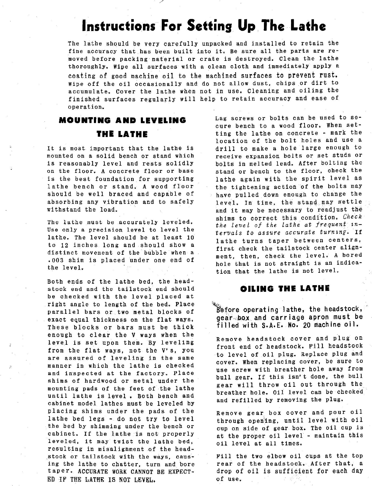 Page 3 of 7 - Clausing-6300-Instruction-Manual-1951- Clausing-6300-Instruction-Manual-1951