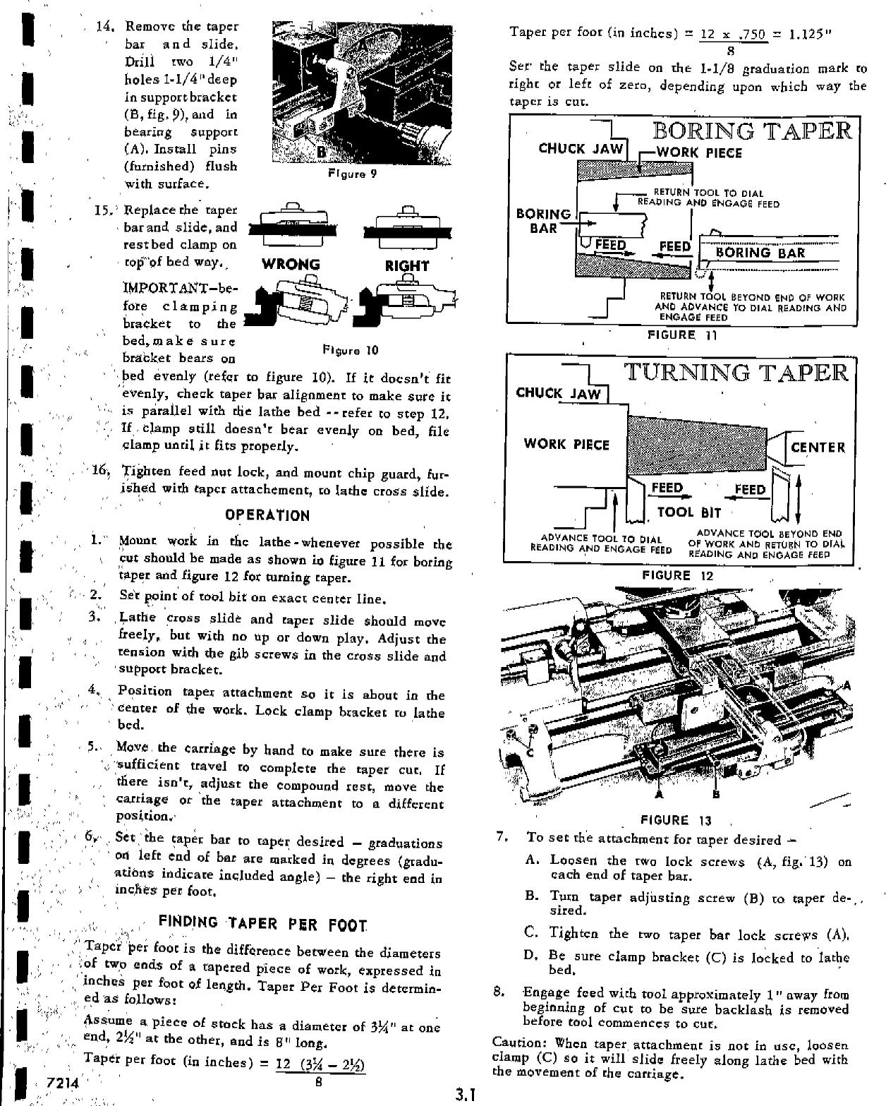 Page 3 of 4 - Clausing-7124-Taper-Attachment-For-6900-Series-Lathes