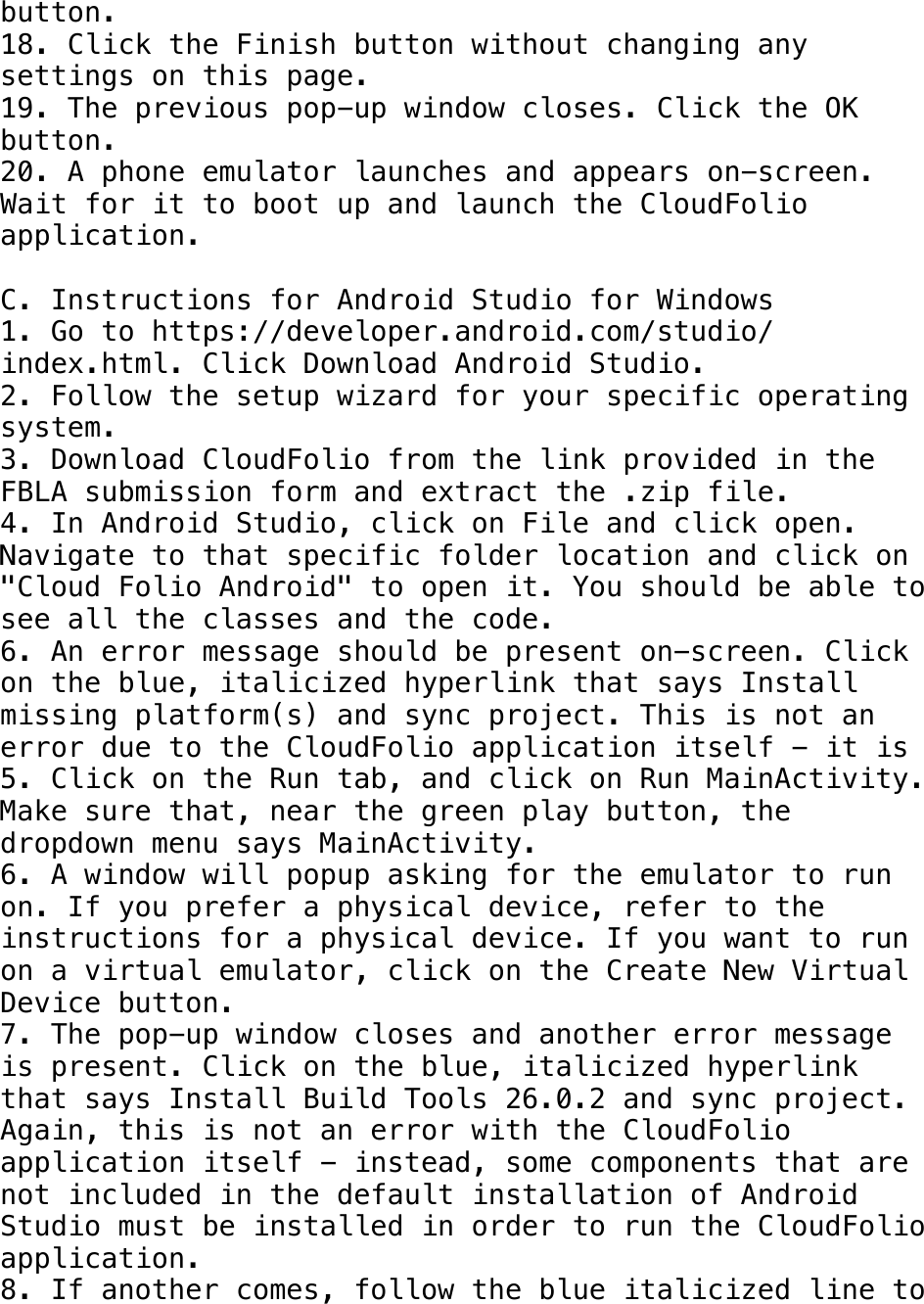 Page 8 of 10 - Cloud Folio Instructions