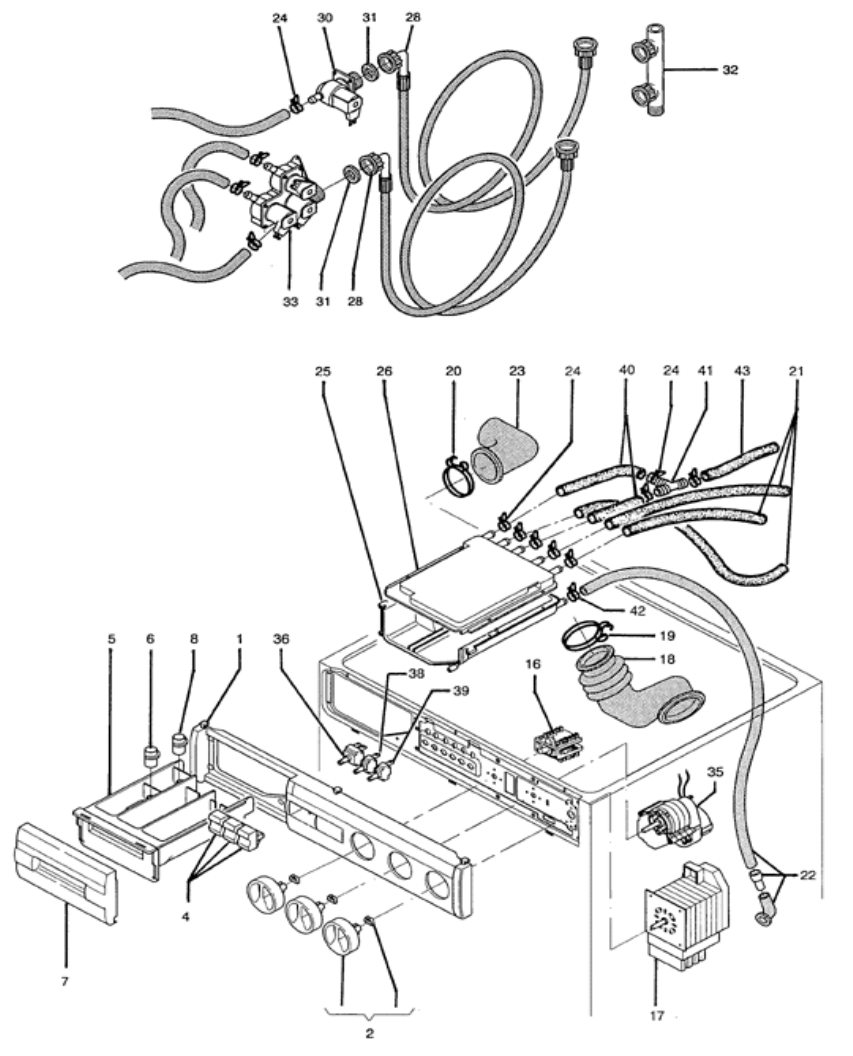 Splendide Arwxf129w Parts Diagram
