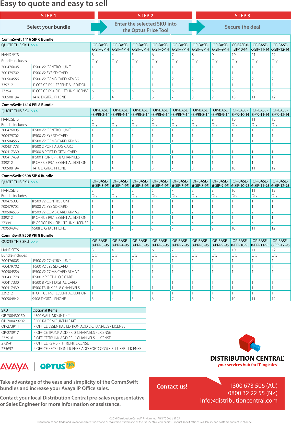 Page 2 of 2 - Comm Swift-Brochure Optus Brochure