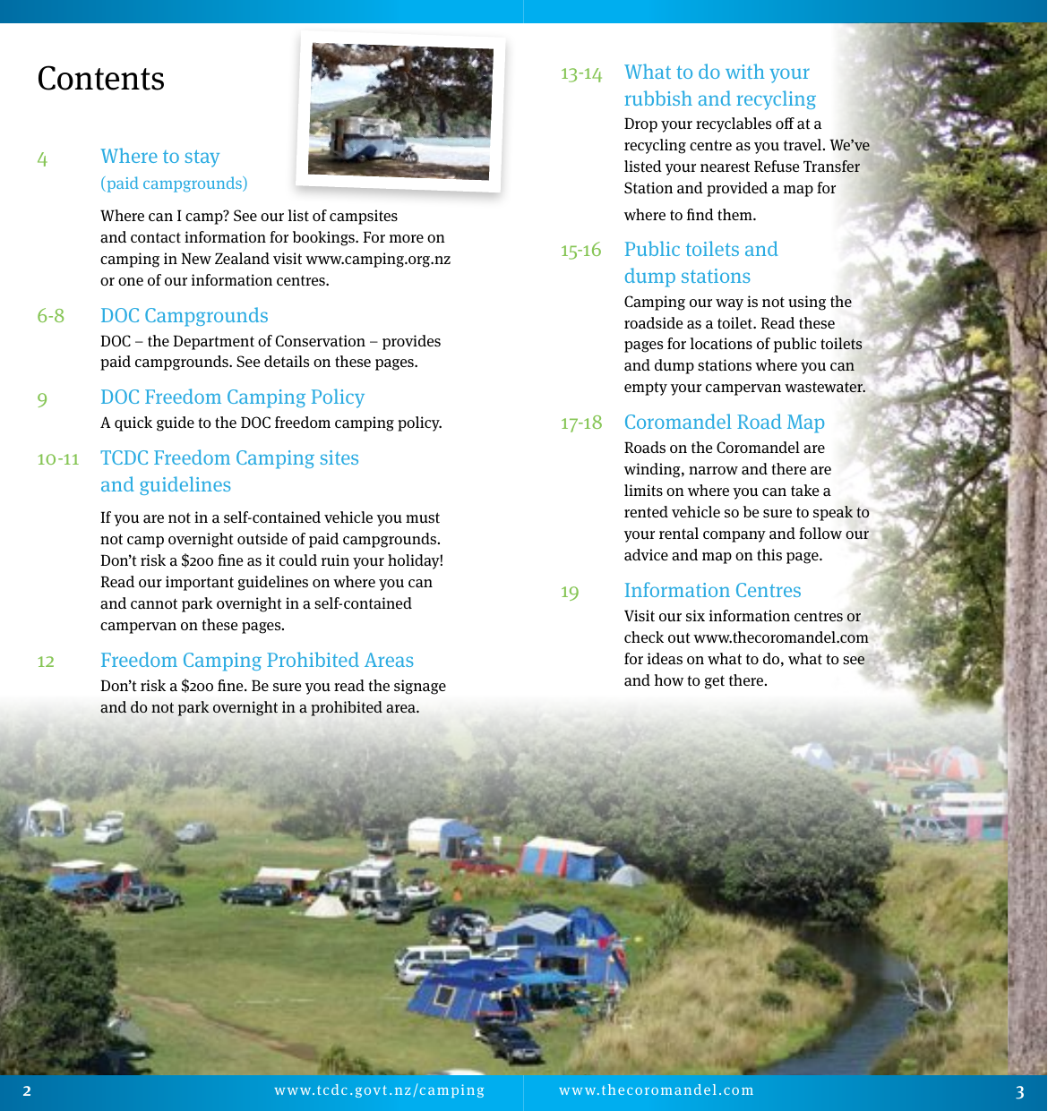 Page 2 of 11 - Guide To Camping On The Coromandel