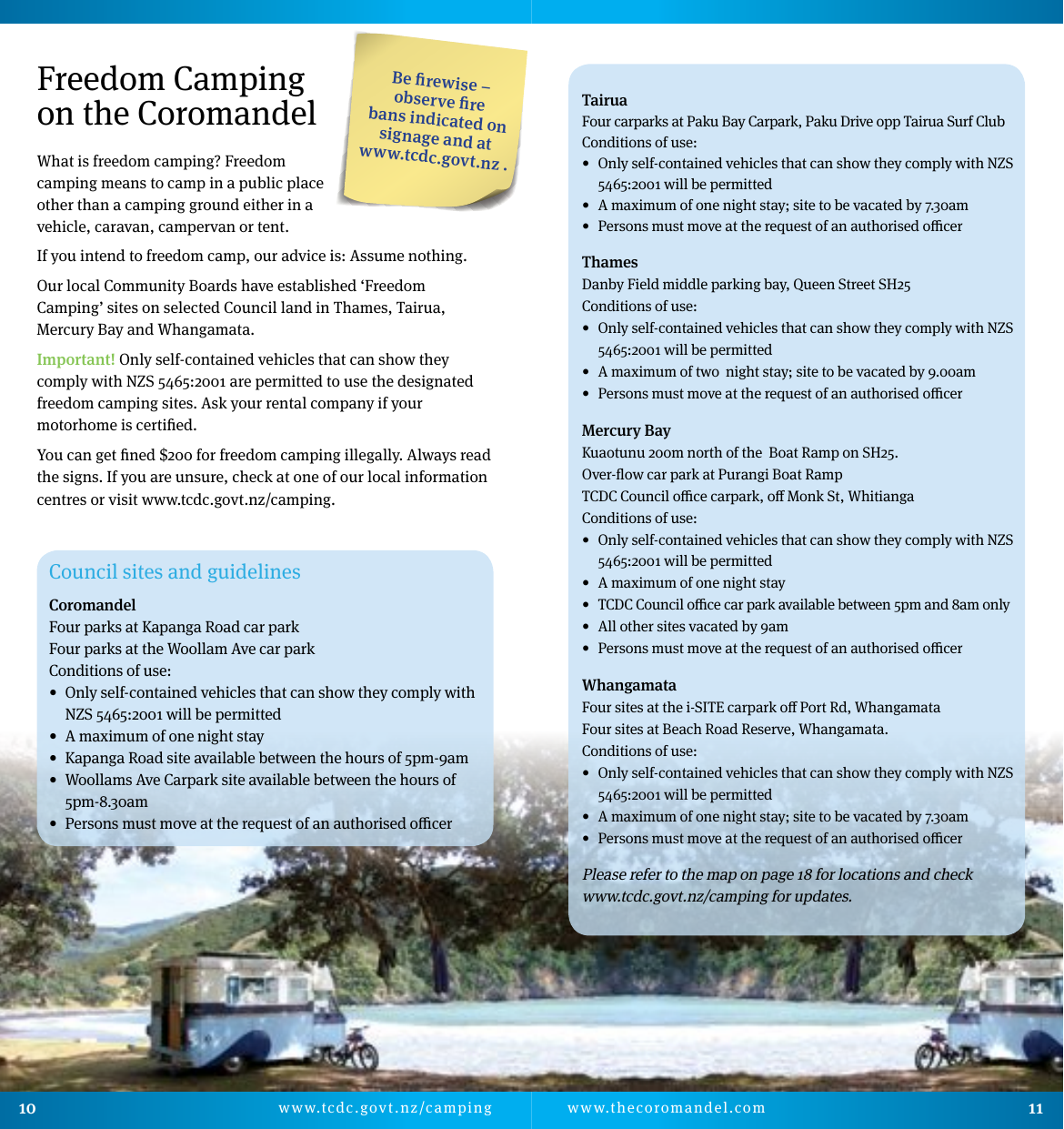 Page 6 of 11 - Guide To Camping On The Coromandel